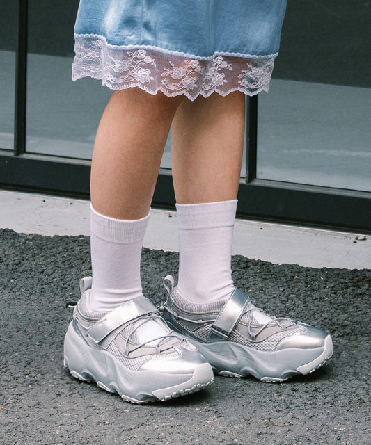 ROCKFISH WEATHERWEAR - BRYN VELCRO SNEAKERS V2 - SILVER