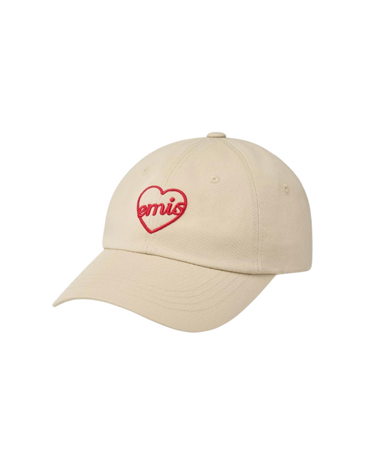 EMIS - HEART BALL CAP-LIGHT BEIGE