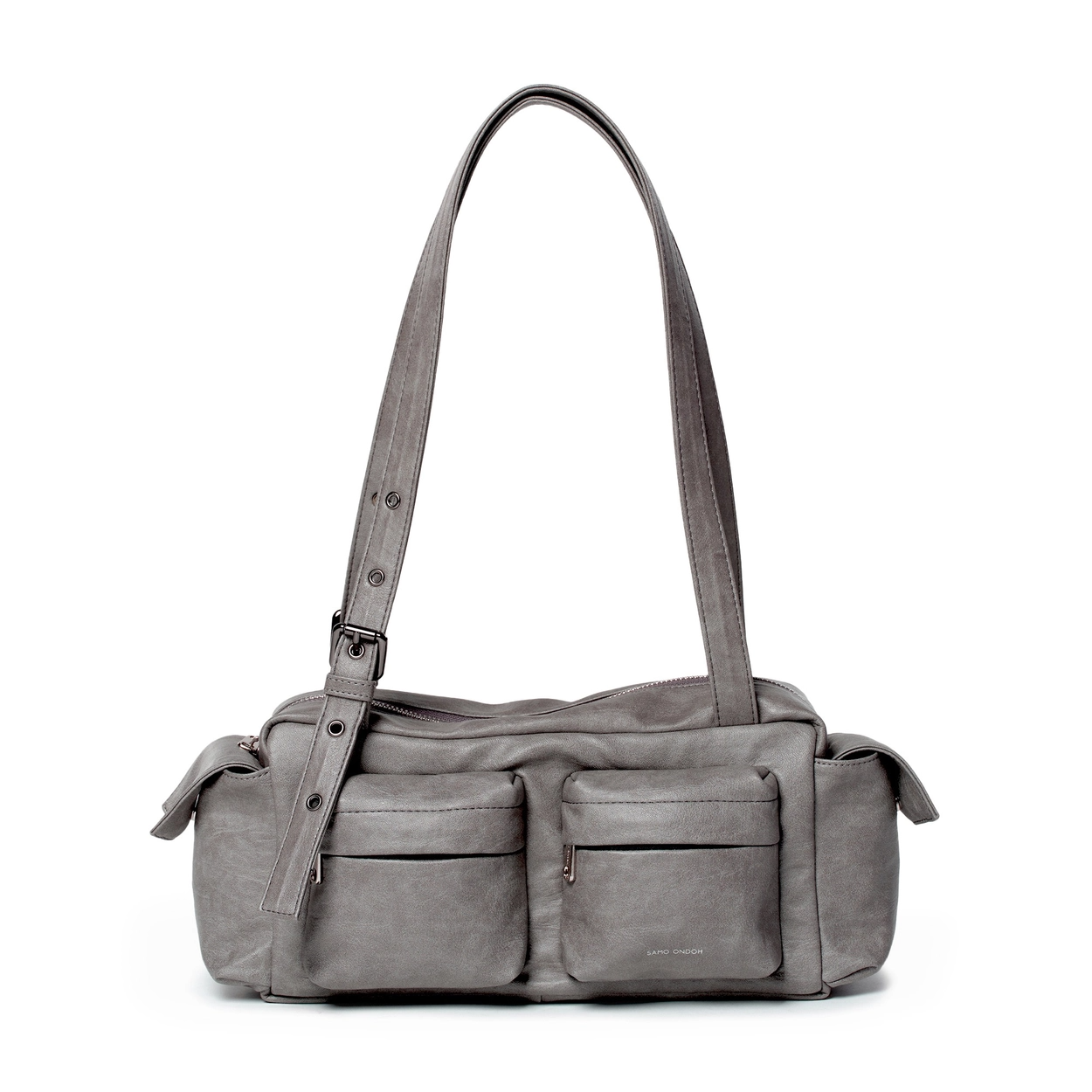 SAMO ONDOH - pocket utility bag M brushed gray: Versatile