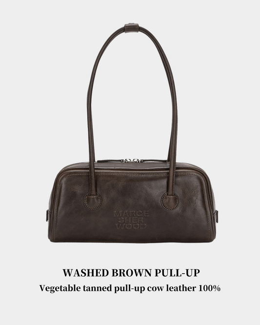 SOFT BOSTON EW - washed brown pull-up