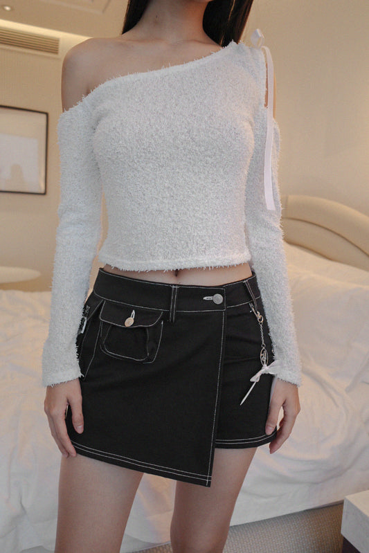 DRYROSE - POCKET STITCH SKORT (BK)