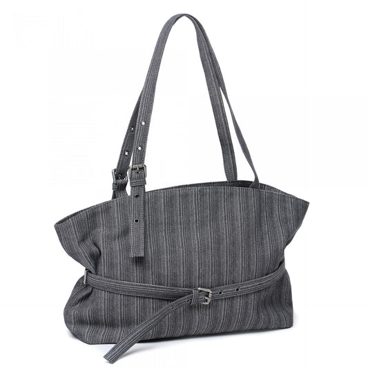 SAMO ONDOH - le belt bag L stripe gray
