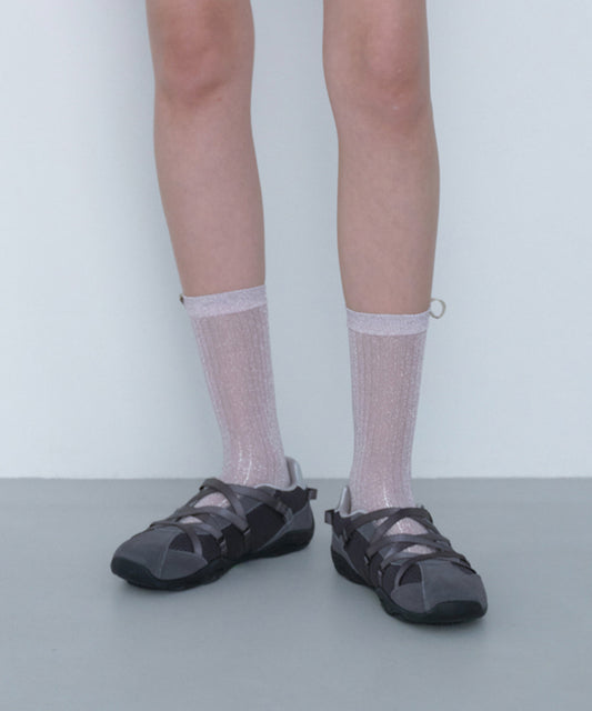 ROCKFISH WEATHERWEAR - ZANE X-STRAP SNEAKERS - CHARCOAL