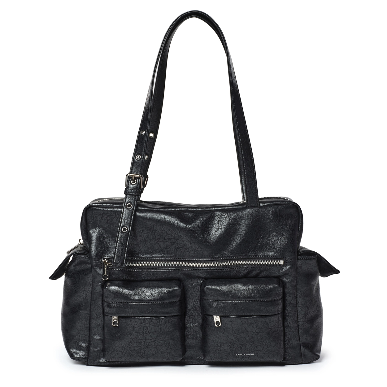 Samo Ondoh Pocket Utility Bag L Savage Black: Stylish & Functional 