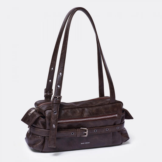 SAMO ONDOH - belt utility bag M baked moca (DISPATCH IN 48HRS)