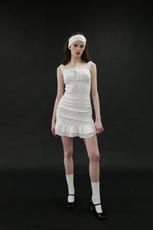 DRYROSE - VIOLA FLOWER SHIRRING OPS (IVO)