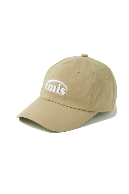 EMIS - NEW LOGO BALL CAP(RENEWAL)-BEIGE