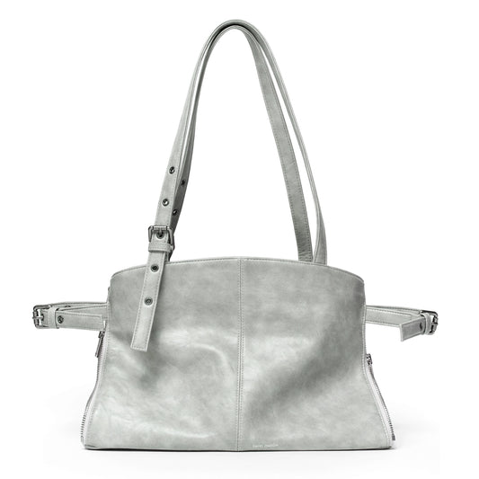 SAMO ONDOH - zipper shopper bag M baked ocean (DISPATCH IN 48HRS)