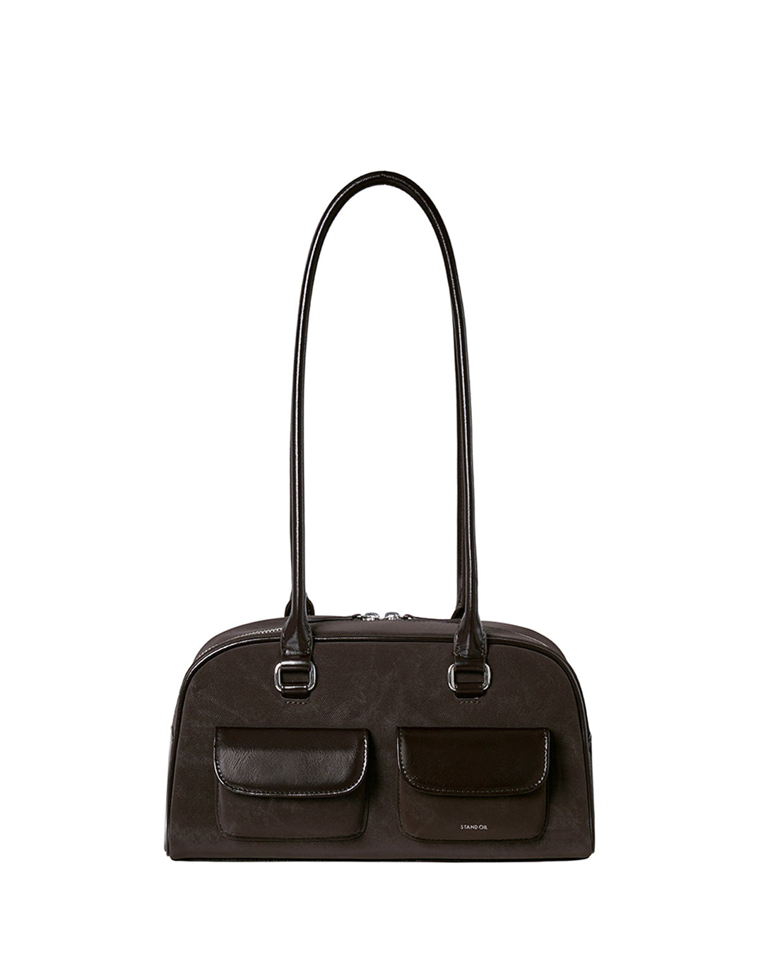 STAND OIL ブラウンPlump bag STAND OIL Chubby Bag in Marron Combi: Stylish, Functional, and