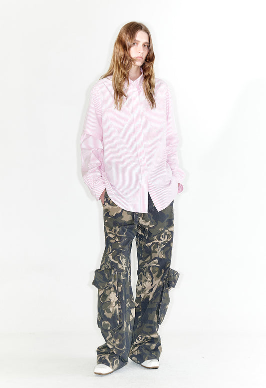 OPEN YY - SLEEVE PROTECTOR SHIRT, PINK