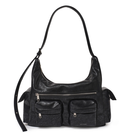 SAMO ONDOH - pocket mug bag L savage black (DISPATCH IN 48HRS)