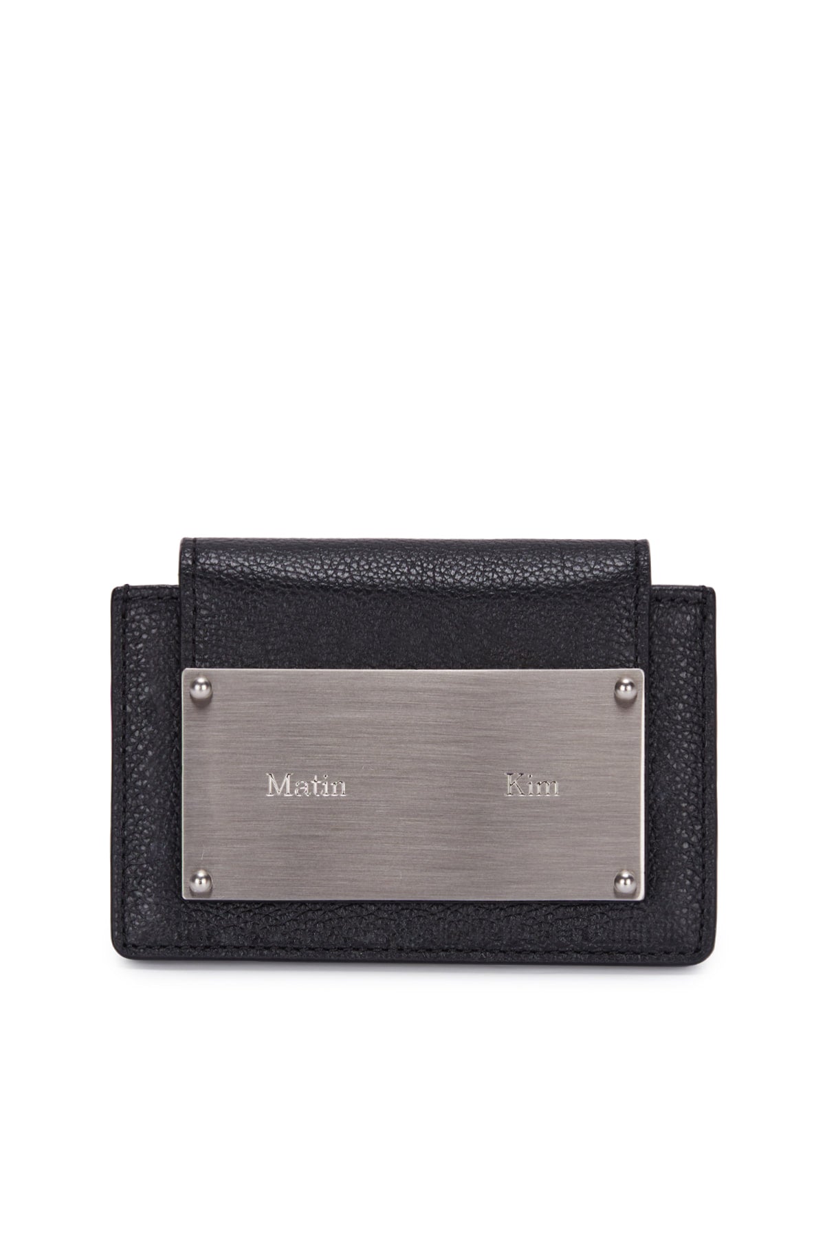 【Matin Kim】 Accordion Wallet Black 財布 Matin Kim Accordion Wallet - Black: Sophistication & Practicality