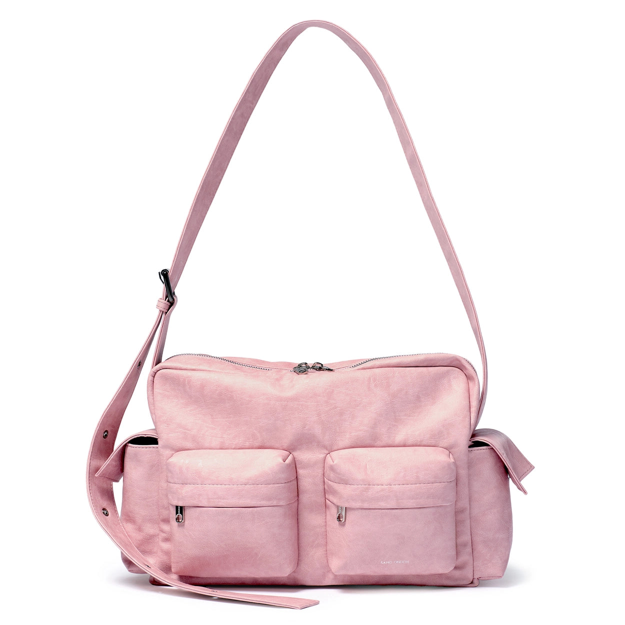 Samo Ondoh Cross Utility Bag M Brushed Pink: Stylish Samo Ondoh Cross Utility Bag M Brushed Pink: Stylish