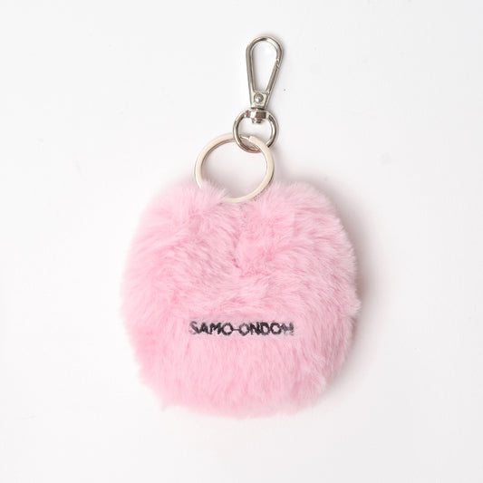 SAMO ONDOH - Tokiyom Keychain Eco Fur Pink (DISPATCH IN 48HRS)