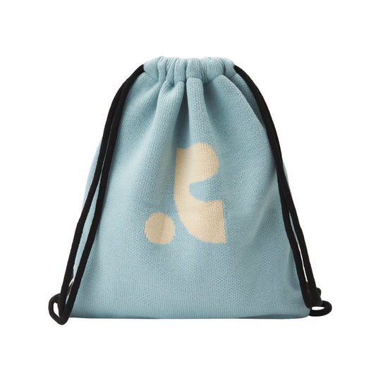 REST & RECREATION - RR JACQUARD STRING BACKPACK - SKYBLUE