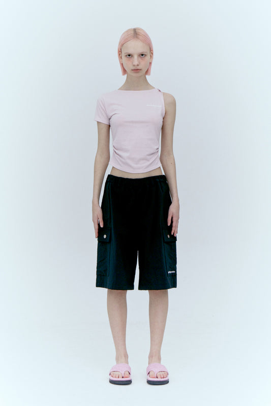 REST & RECREATION - UNBALANCED SLEEVE TOP ( 2 colour)