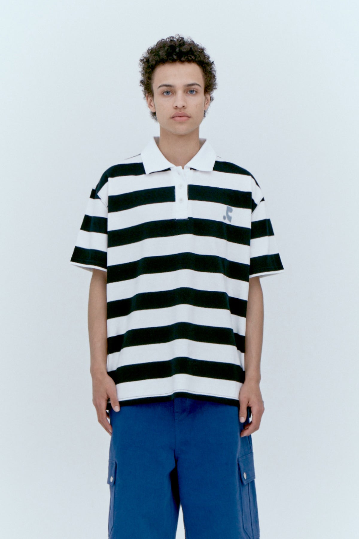 REST & RECREATION Stripe Rugby T-Shirt: Classic & Stylish