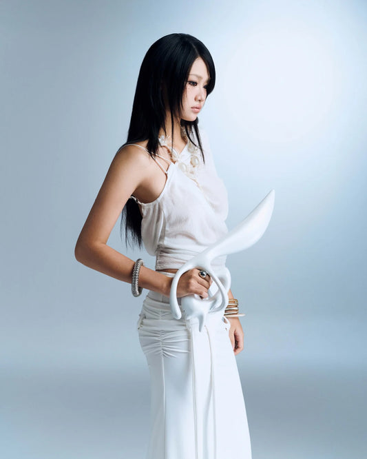 BUNNY HILL CONCEPT - SAMIR TOP WHITE (Dispatch in 48hrs)