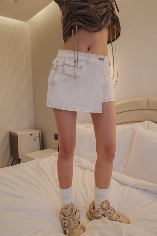 DRYROSE - POCKET STITCH SKORT (IVO)