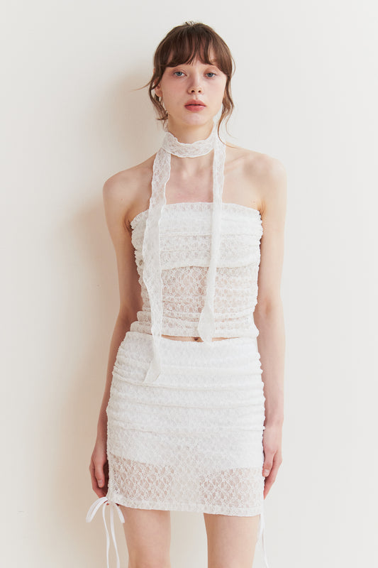 BELLA SCARF TOP ( 2 color)