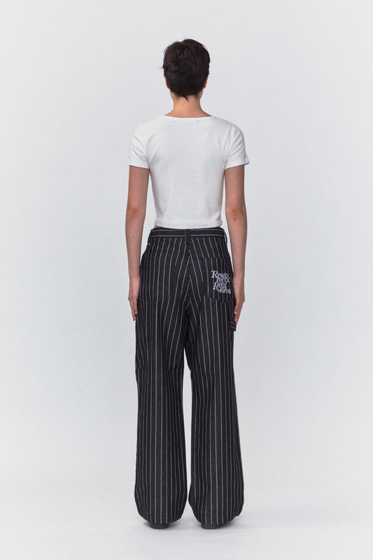 REST & RECREATION - RR SQUARE NECK TOP White