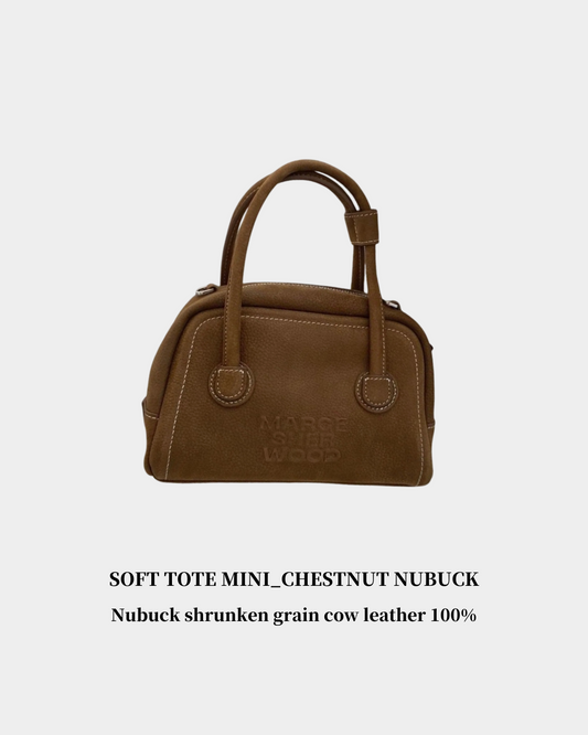 SOFT TOTE MINI chestnut nubuck
