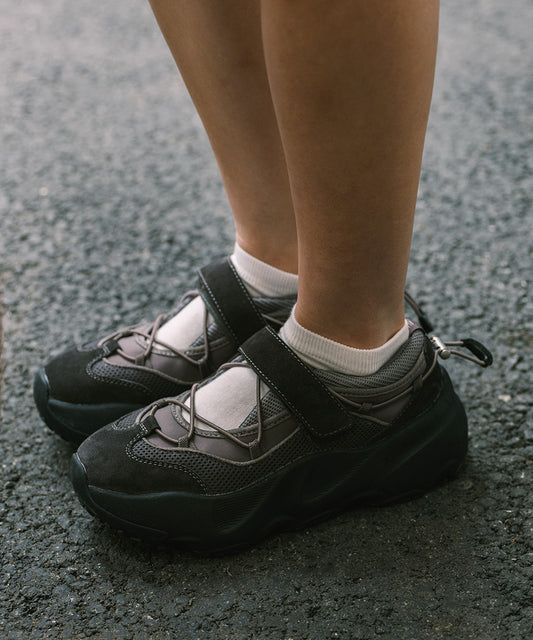 ROCKFISH WEATHERWEAR - BRYN VELCRO SNEAKERS V2 - CHARCOAL