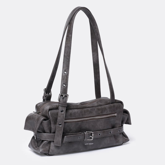 SAMO ONDOH - belt utility bag M baked gray (DISPATCH IN 48HRS)