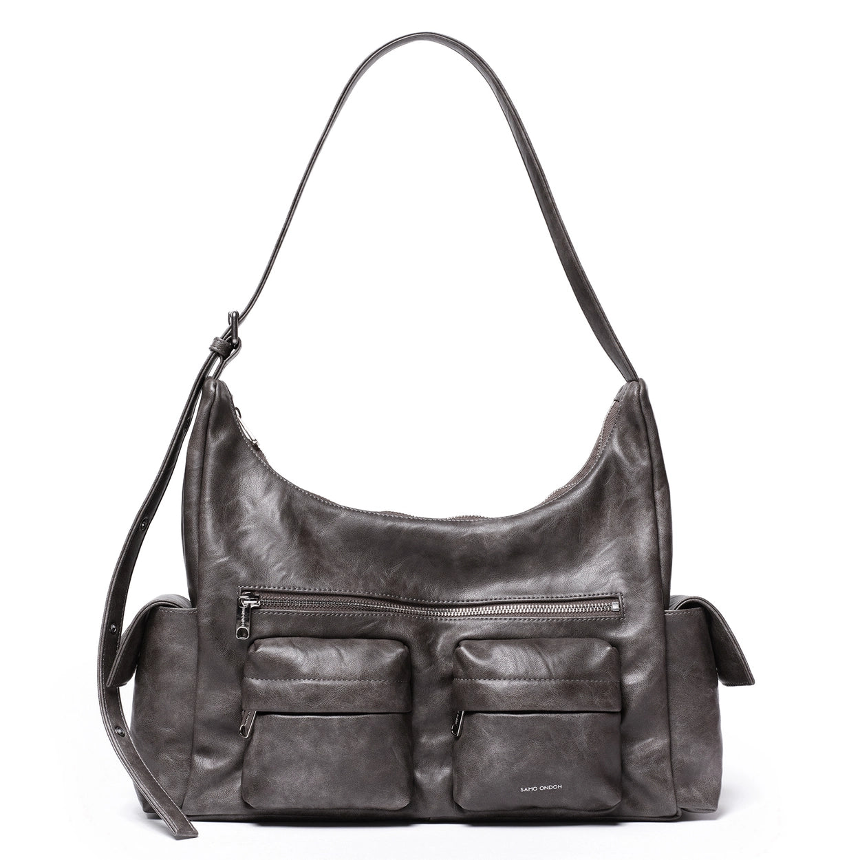 SAMO ONDOH Pocket Mug Bag L Goat in Chocolate: Spacious, Stylish