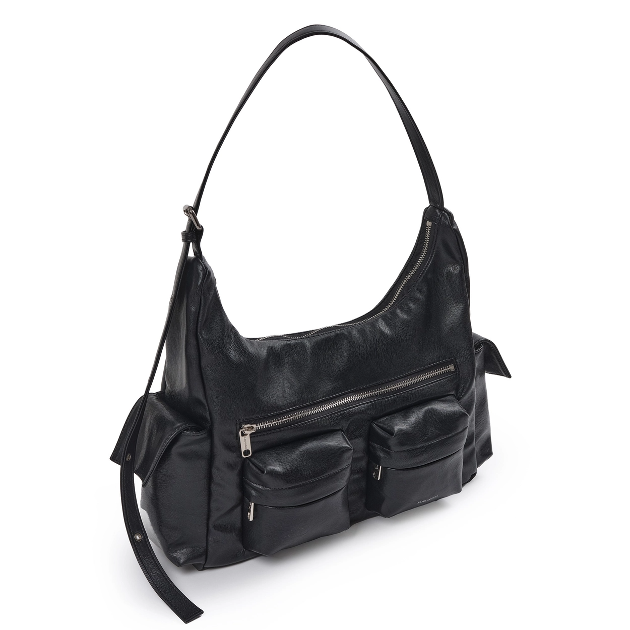 SAMO ONDOH Pocket Mug Bag L Nappa Black | Stylish & Functional