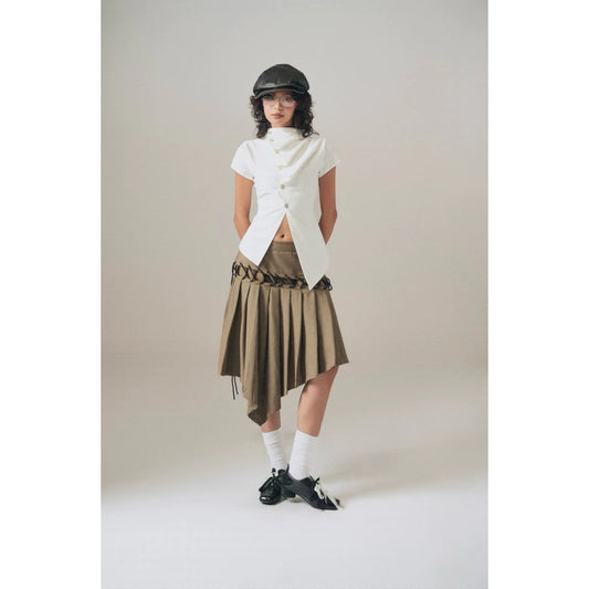 INTO.EIGHT - DAWN SKIRT / 2 colors (Dispatch in 48hrs)