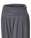 FLAREUP - Wide Capri Pants / Dark Gray
