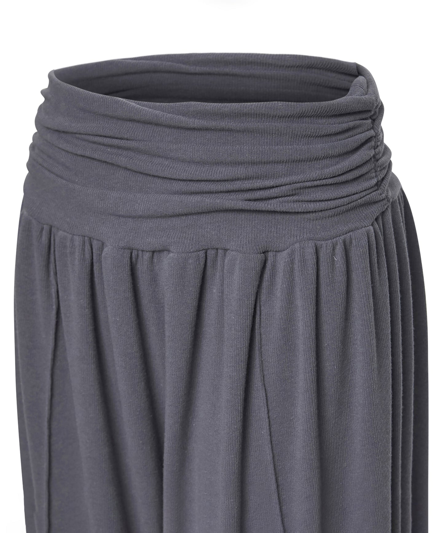 FLAREUP - Wide Capri Pants / Dark Gray