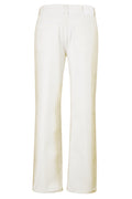 CERRIC -  BRUSH DYEING DENIM PANTS / IVORY