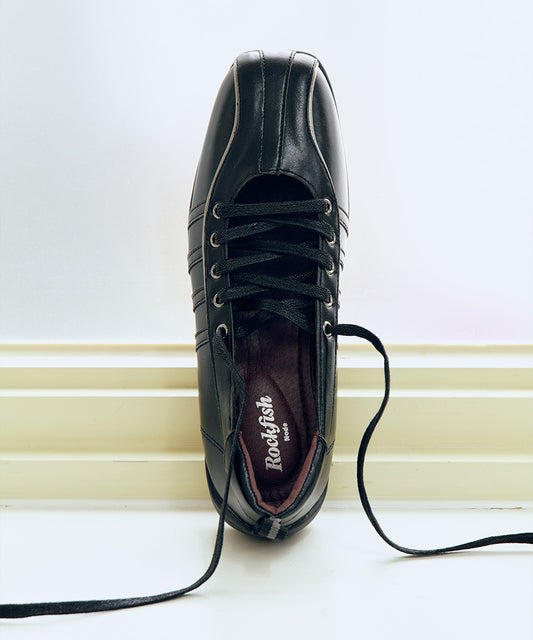 ROCKFISH WEATHERWEAR BLISS LACEUP SNEAKERS V2 - BLACK