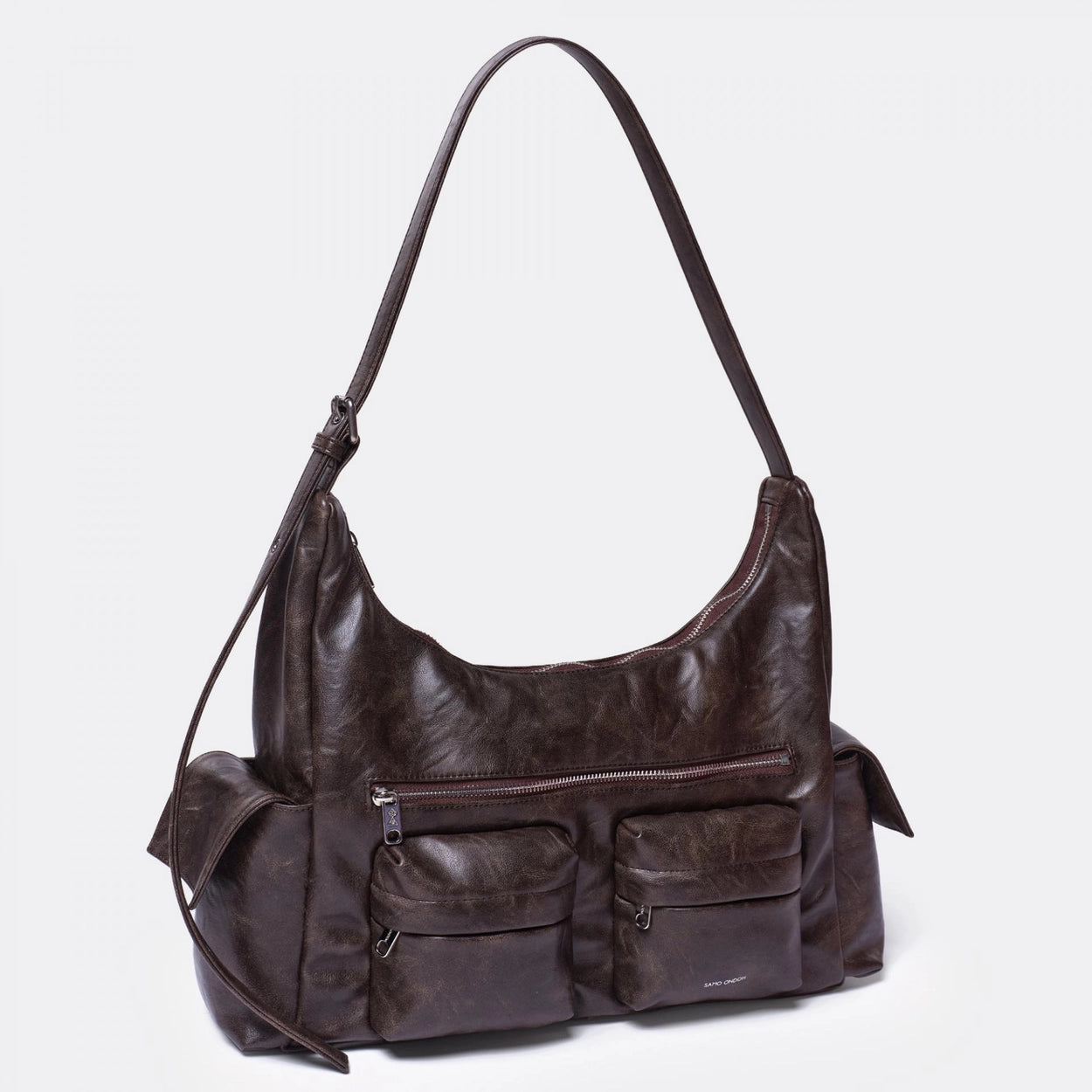 SAMO ONDOH - pocket mug bag L baked moca