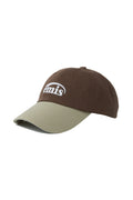 EMIS - NEW LOGO MIX BALL CAP BEIGE BROWN