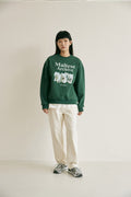 WAIKEI -  Maltese archive sweatshirts GREEN