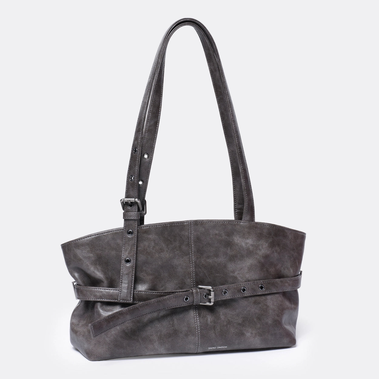 SAMO ONDOH - le belt bag M baked gray