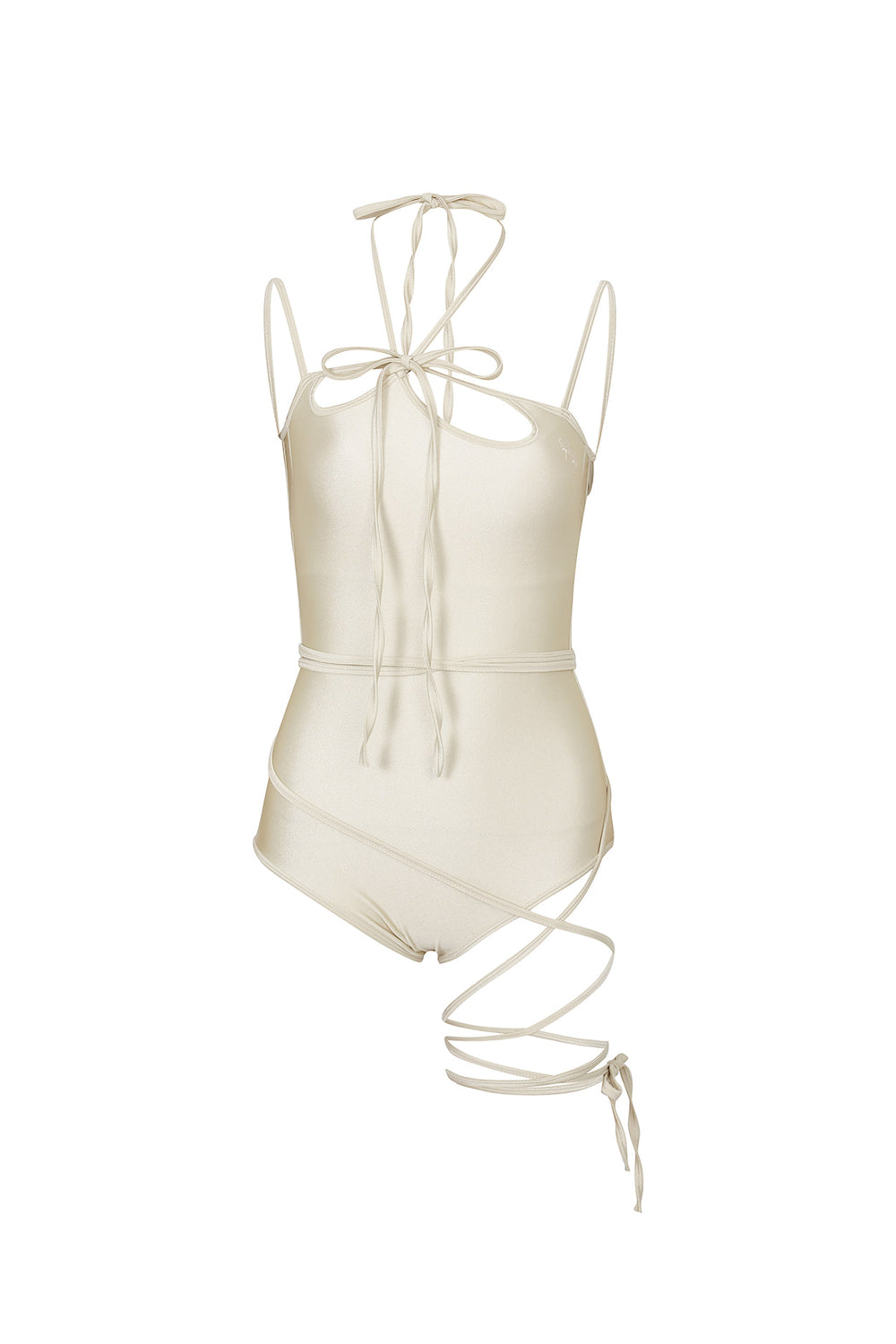 PAIN OR PLEASURE -  ORCHID SWIMSUIT light beige