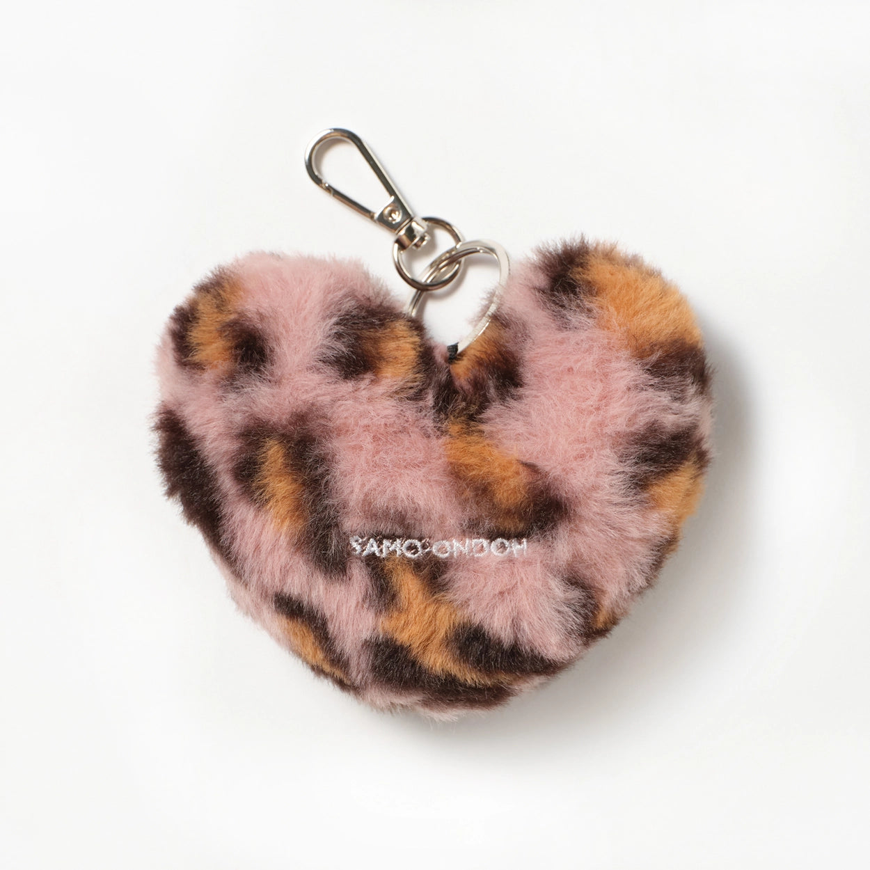 SAMO ONDOH - Loveyom keychain leopard pink