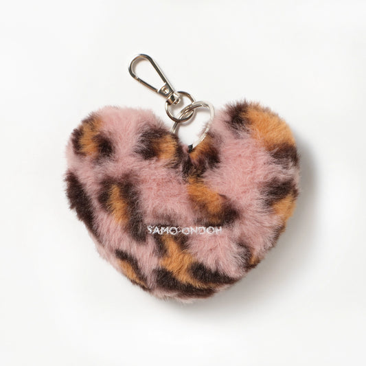 SAMO ONDOH - Loveyom keychain leopard pink