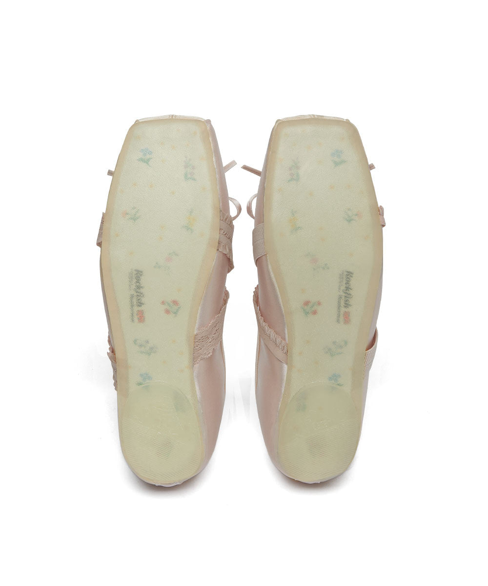 ROCKFISH WEATHERWEAR - BANDING BALLET FLATS / PINK