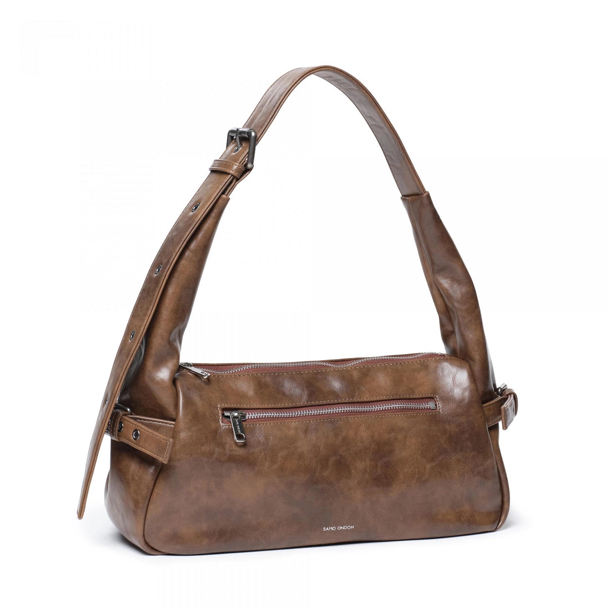 SAMO ONDOH - atta bag M baked tan
