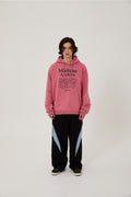 WAIKEI -  Maltese archive line graphic hood DUST PINK