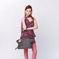 SAMO ONDOH - le belt bag L stripe gray
