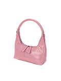 MARGESHERWOOD - HOBO MINI+STRAP_candy pink glossy plain