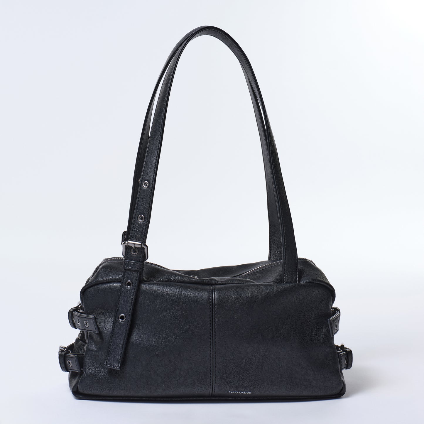 SAMO ONDOH - Side Belt Bag M Nappa Matt Black