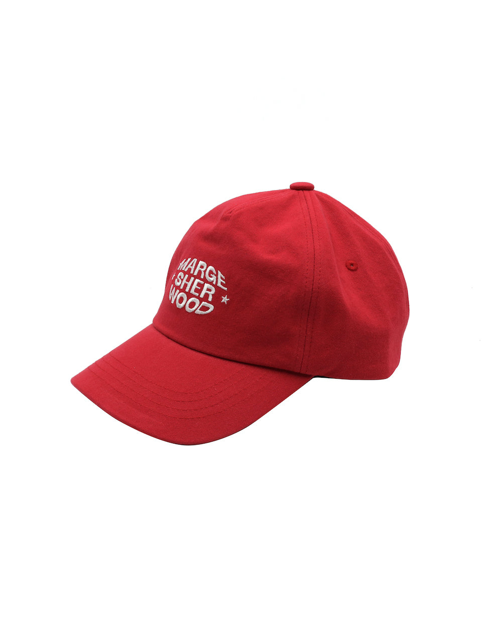 MARGESHERWOOD - LOGO STAR BALLCAP_red