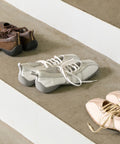 ROCKFISH WEATHERWEAR 25FW / BLISS LACEUP SNEAKERS - CREAM PEARL